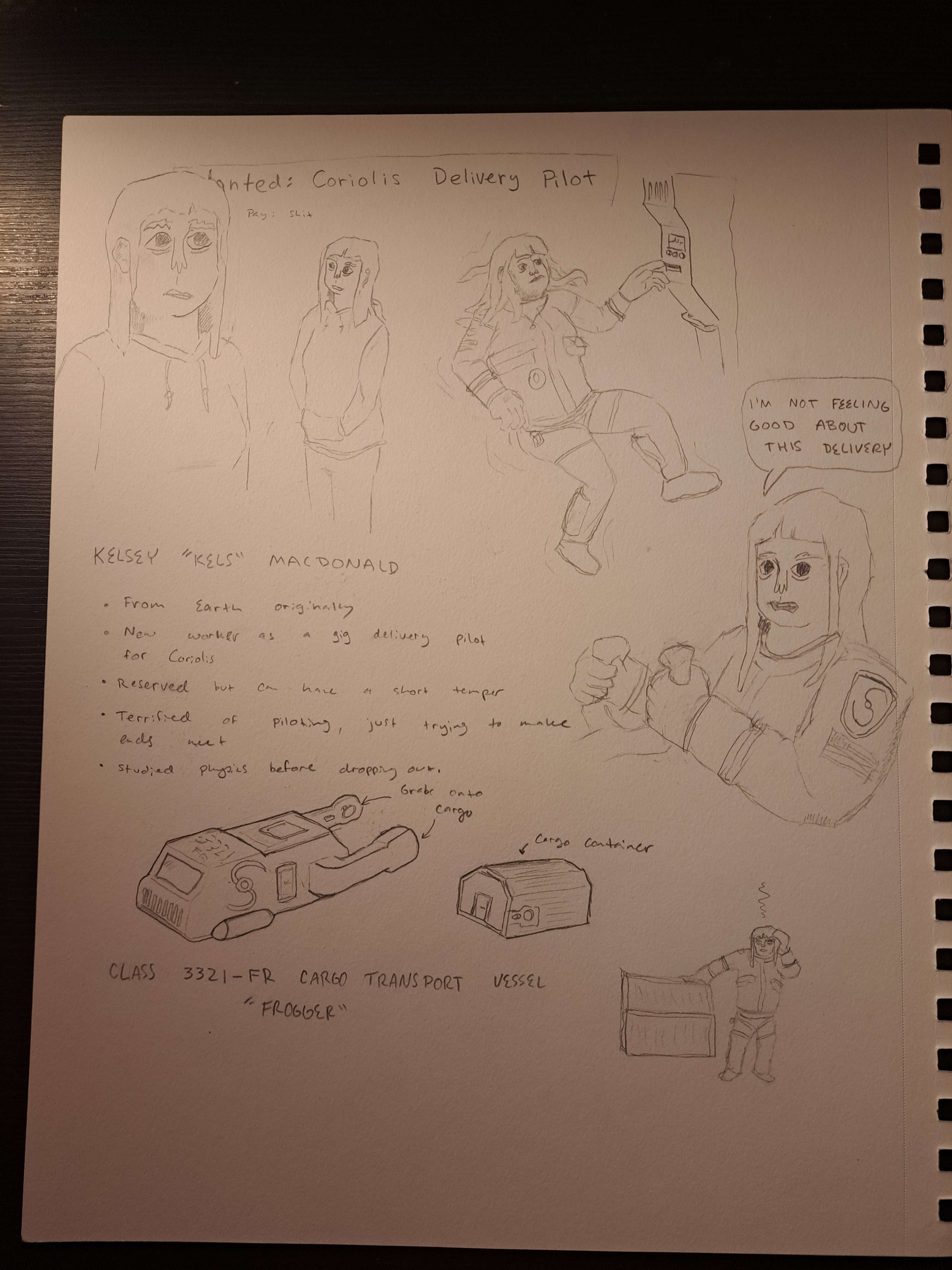 First Kels concept art